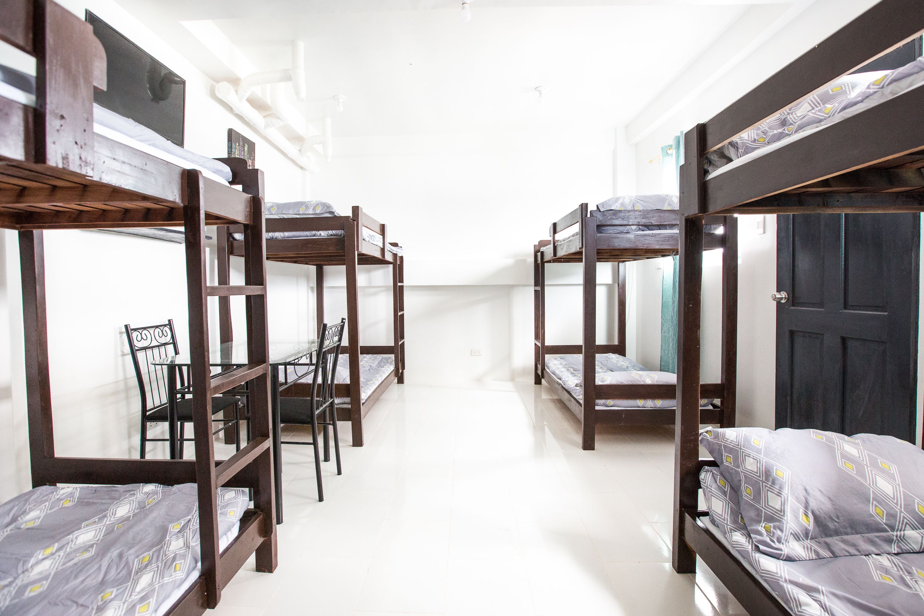 deluxe shared dormitory, multiple beds | egyptian cotton sheets, premium bedding, desk, laptop workspace