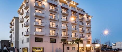 Front of property - evening/night