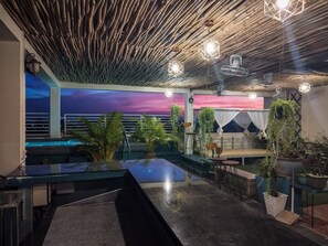 Terrasse sur le toit