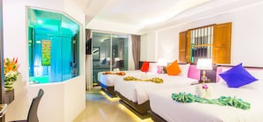 Premium bedding, free minibar items, in-room safe, free WiFi - The samui beach resort (Koh Samui)