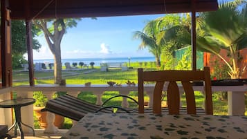 Superior Chalet, Beach View | Terrace/patio
