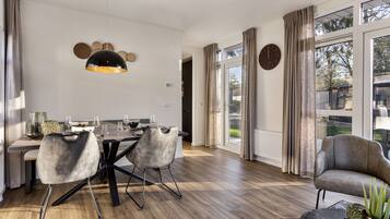 Module 4 personen | Geluiddichte muren, gratis babybedden, gratis wifi, beddengoed