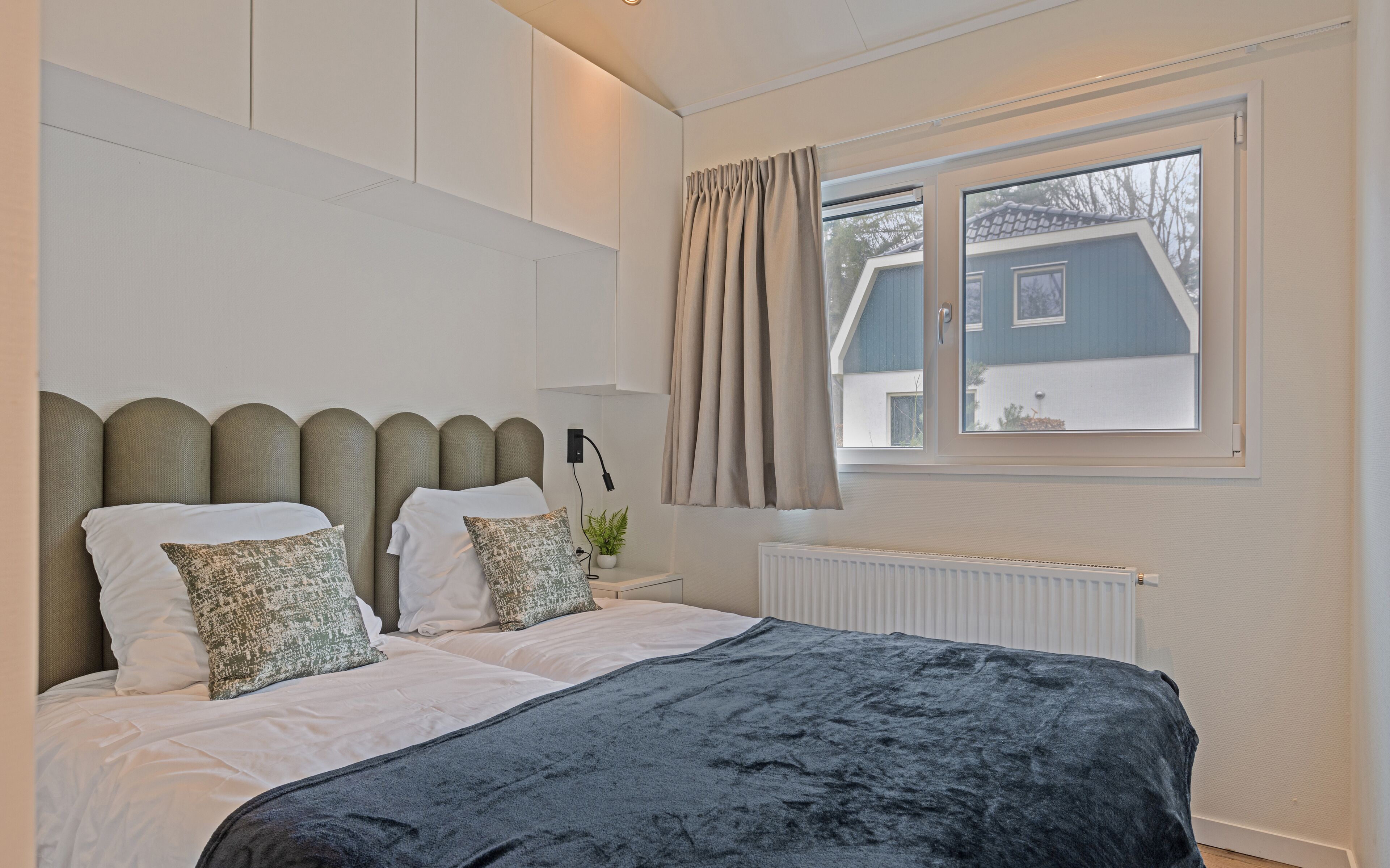 Ferox XL 5 personen | Geluiddichte muren, gratis babybedden, gratis wifi, beddengoed