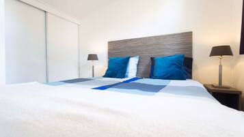 Rialto 5 personen | 2 slaapkamers, geluiddichte muren, gratis wifi, beddengoed