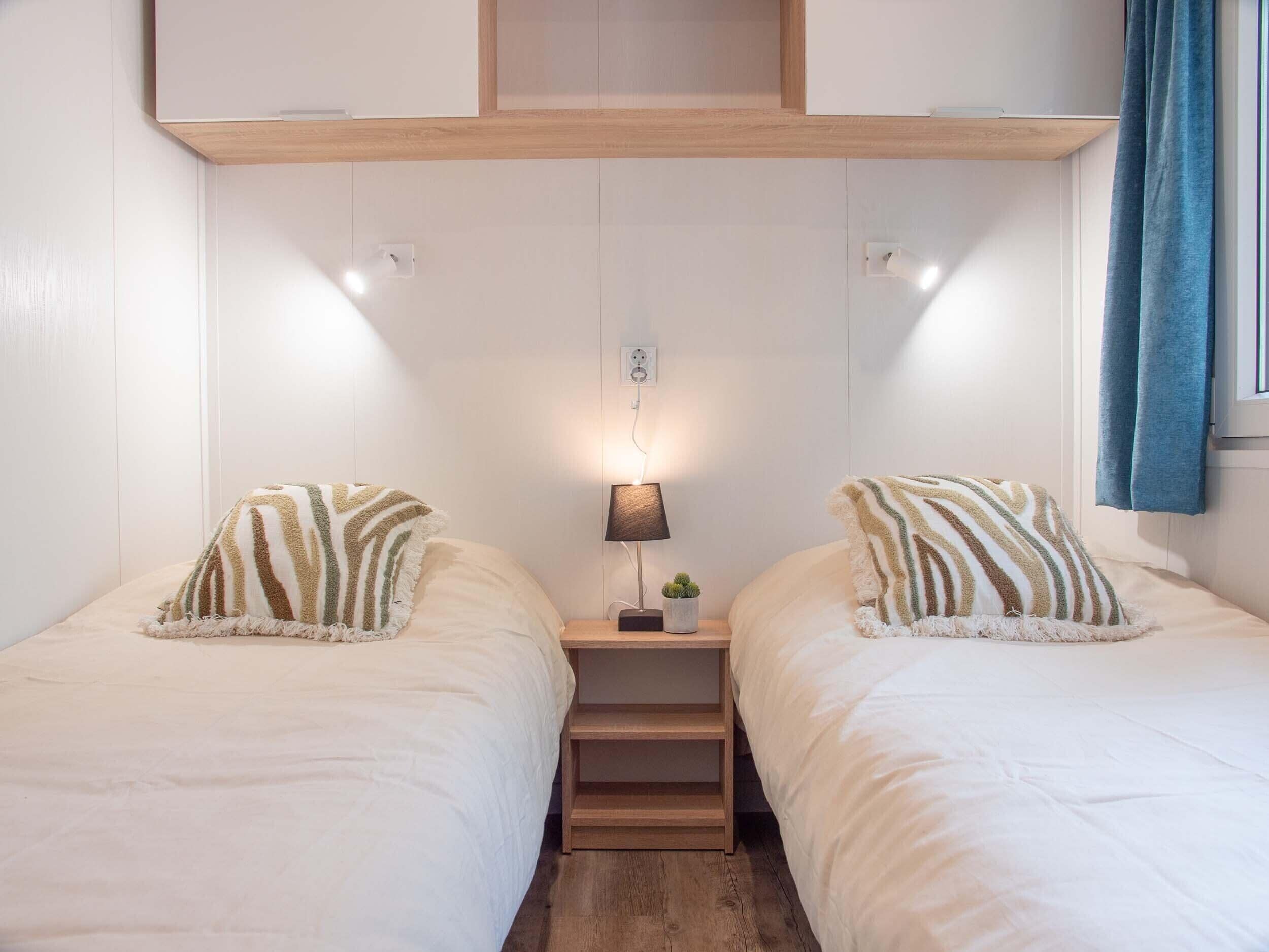 Module Flat Roof 4 personen | 1 svefnherbergi, hljóðeinangrun, ókeypis þráðlaus nettenging