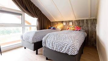 1 slaapkamer, geluiddichte muren, gratis wifi