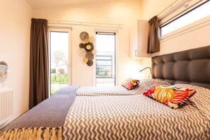 Natuurlodge 4 personen Wellness | 1 soveværelse, gratis baby-/barnesenge, gratis Wi-Fi, sengetøj