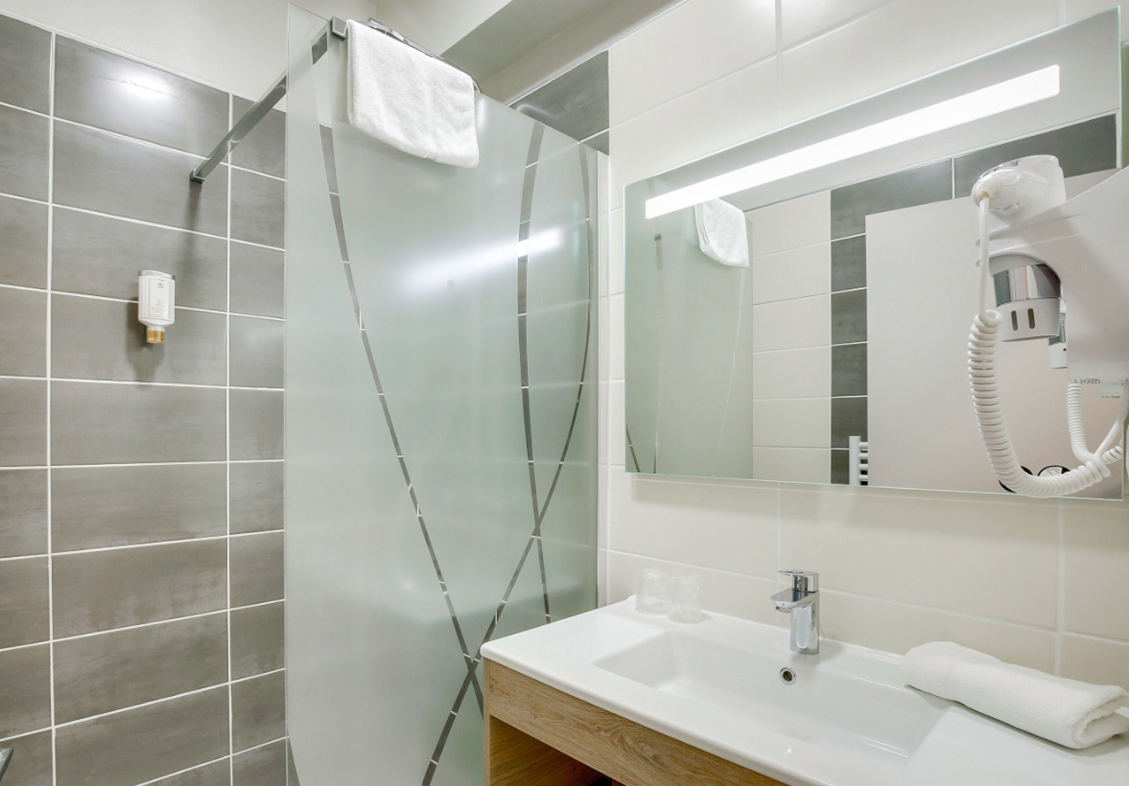 desk, blackout curtains, soundproofing, iron/ironing board