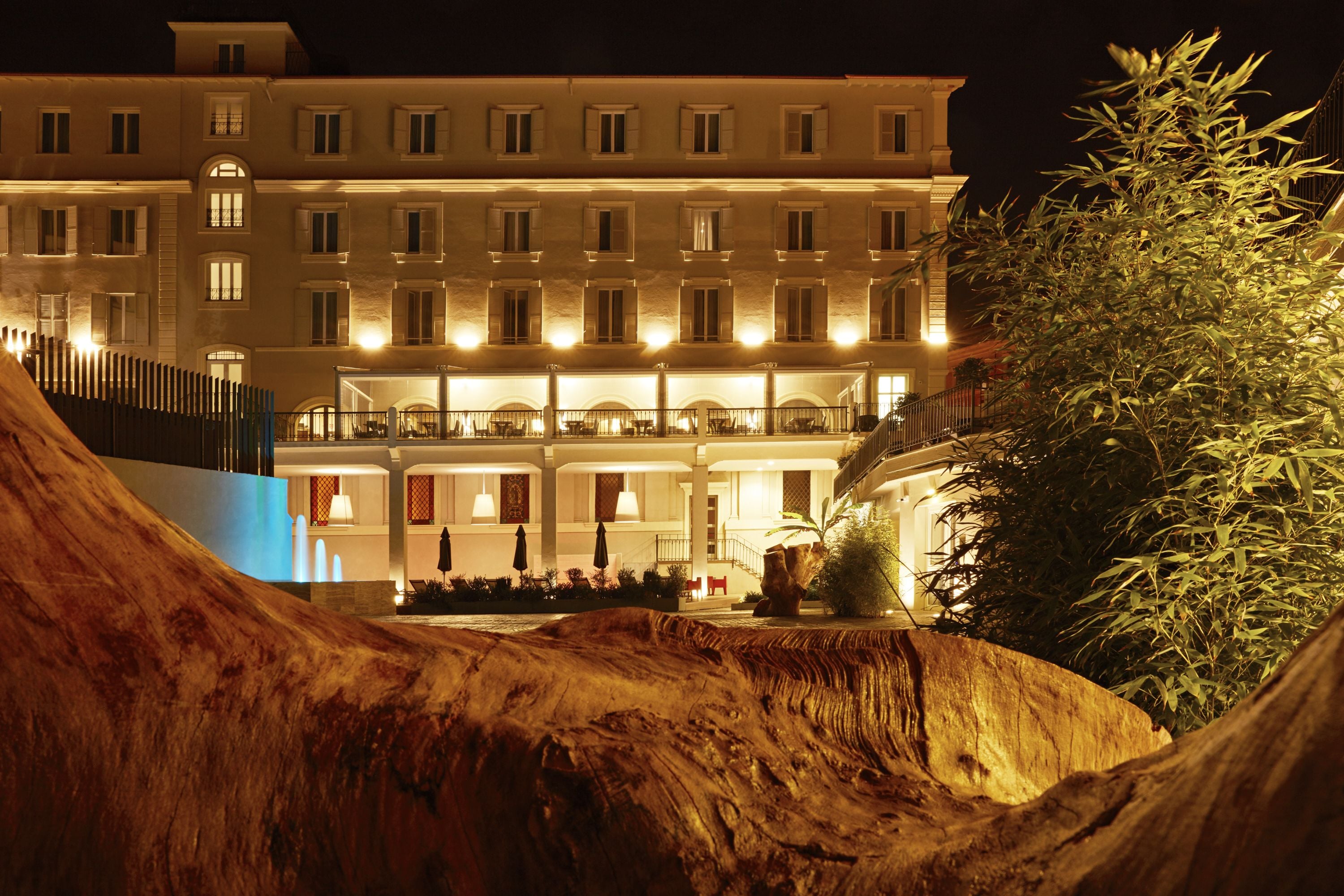 Fasade – kveld/natt