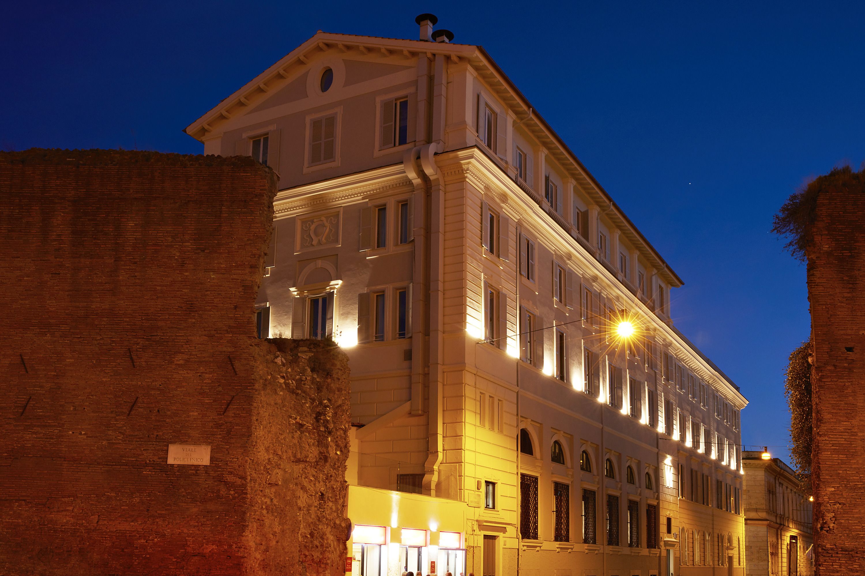 front of property – evening/night