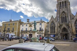 View from room - The Golden Lion Hotel, St Ives, Cambridgeshire (St Ives)