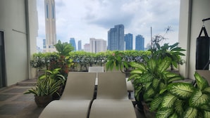 Pemandangan taman