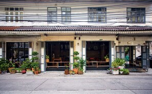 Exterior detail - Here Hostel (Bangkok)