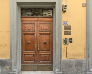 Overnatningsstedets facade
