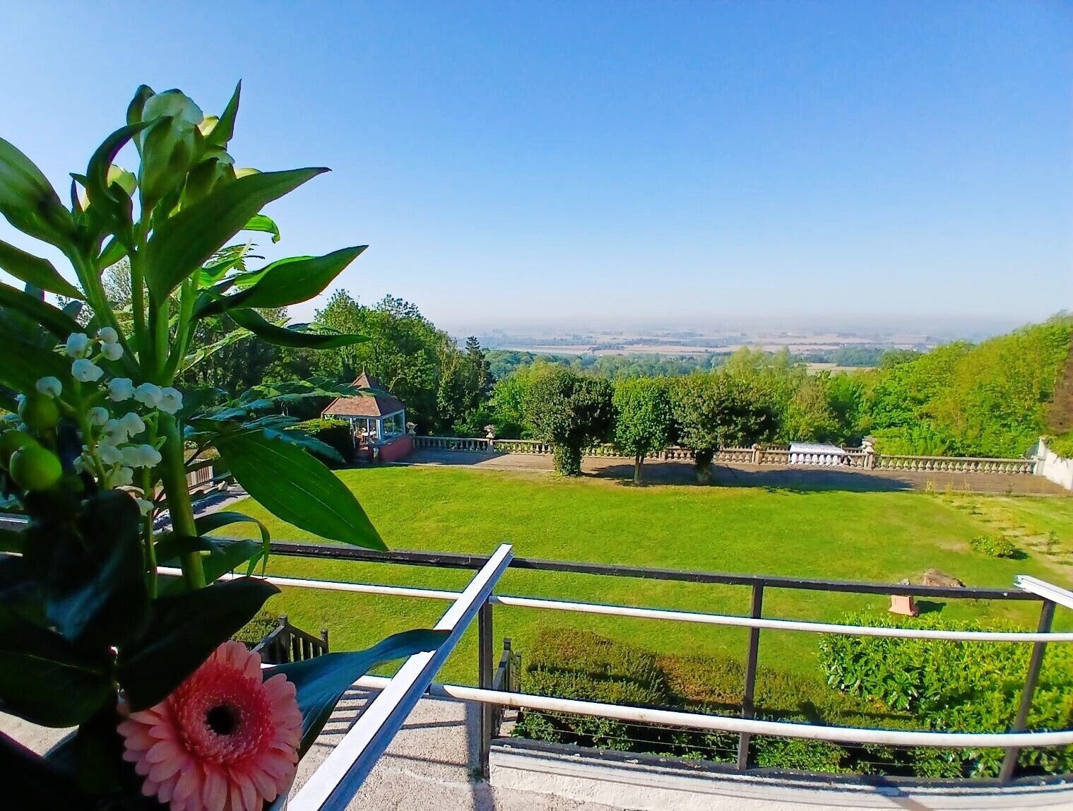 Blick auf die Umgebung