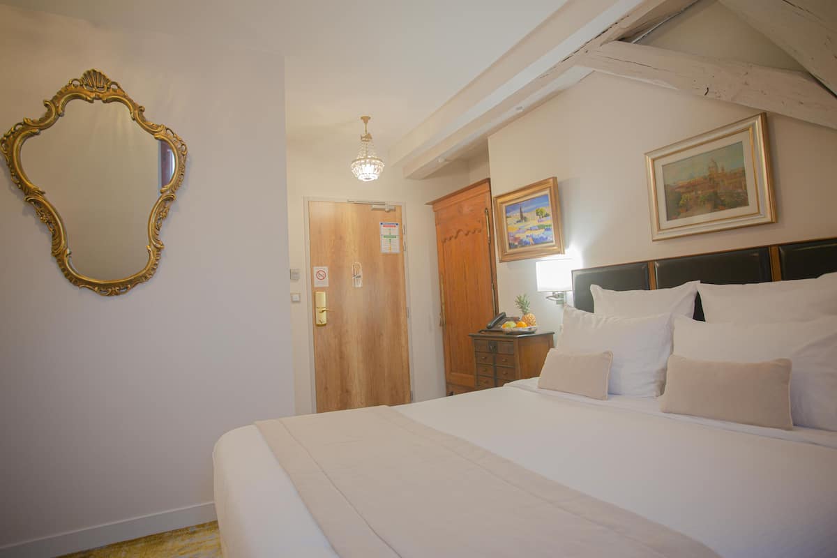 Comfort Double Room | Premium bedding, in-room safe, desk, soundproofing