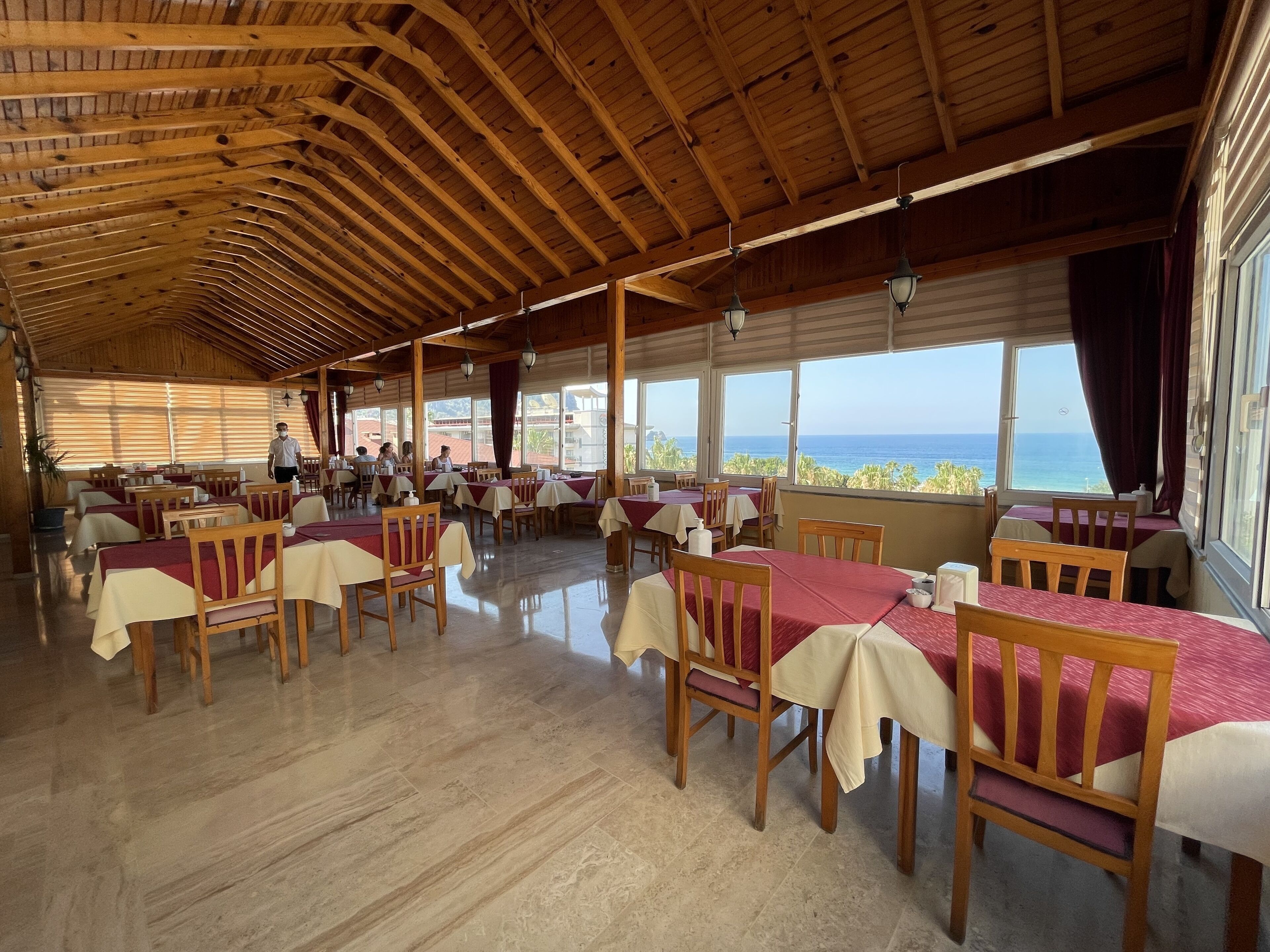 Breakfast, lunch, dinner served; Turkish cuisine 