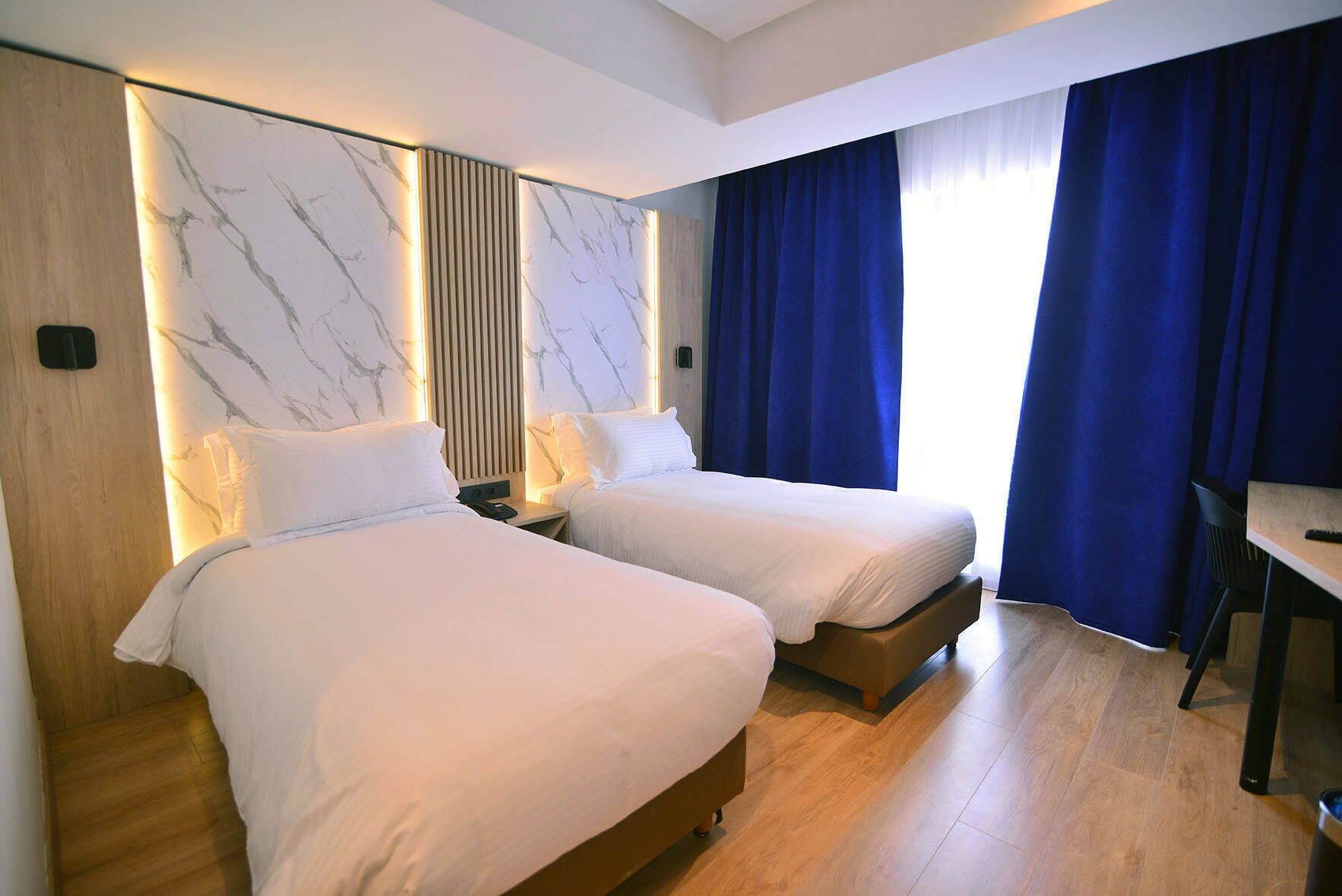 superior twin room | premium bedding, minibar, in-room safe, desk