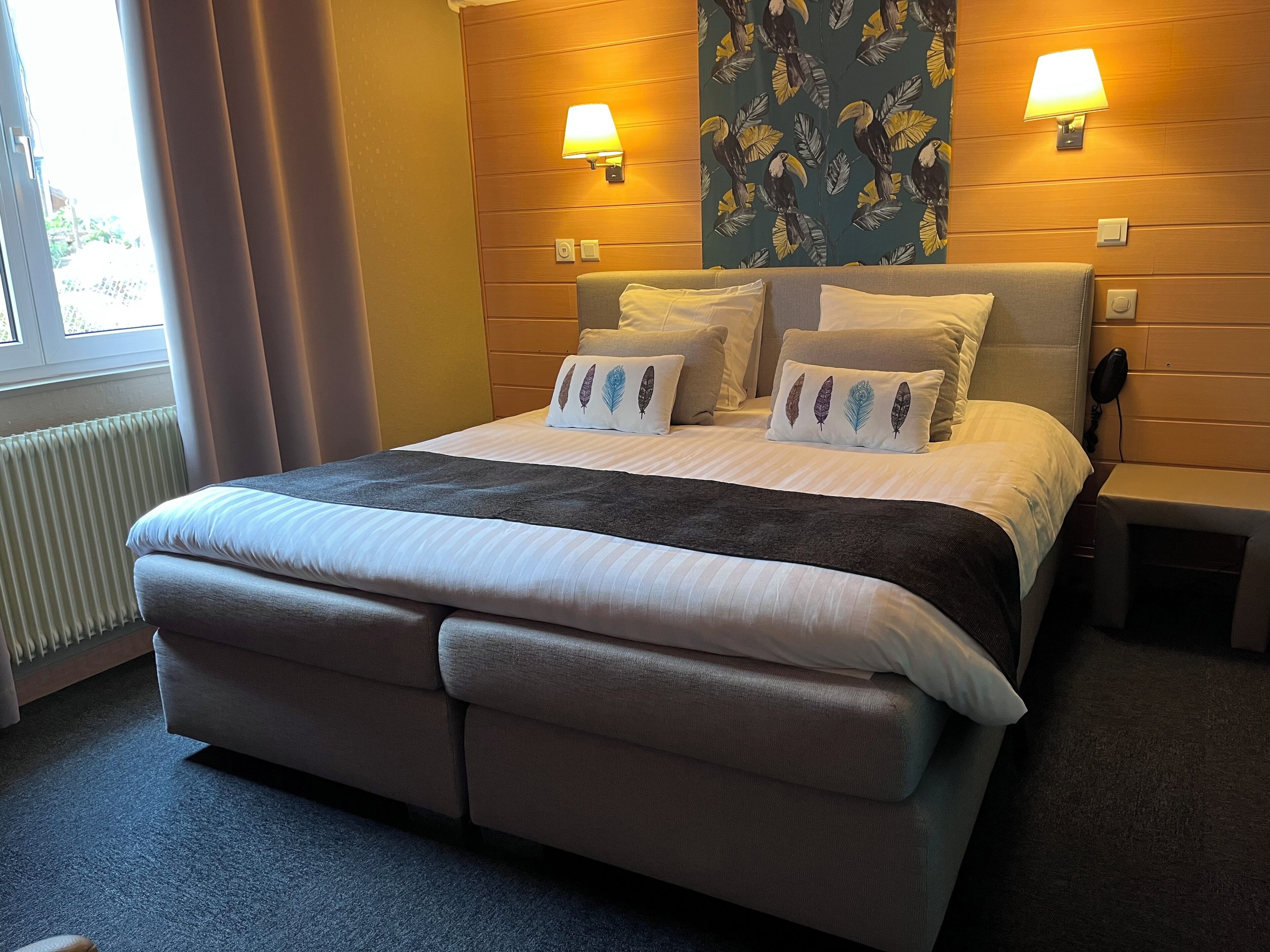 Chambre Double Confort Plus avec vue sur le jardin