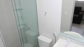 Departamento | Baño | Regadera, amenidades de baño gratuitas, toallas