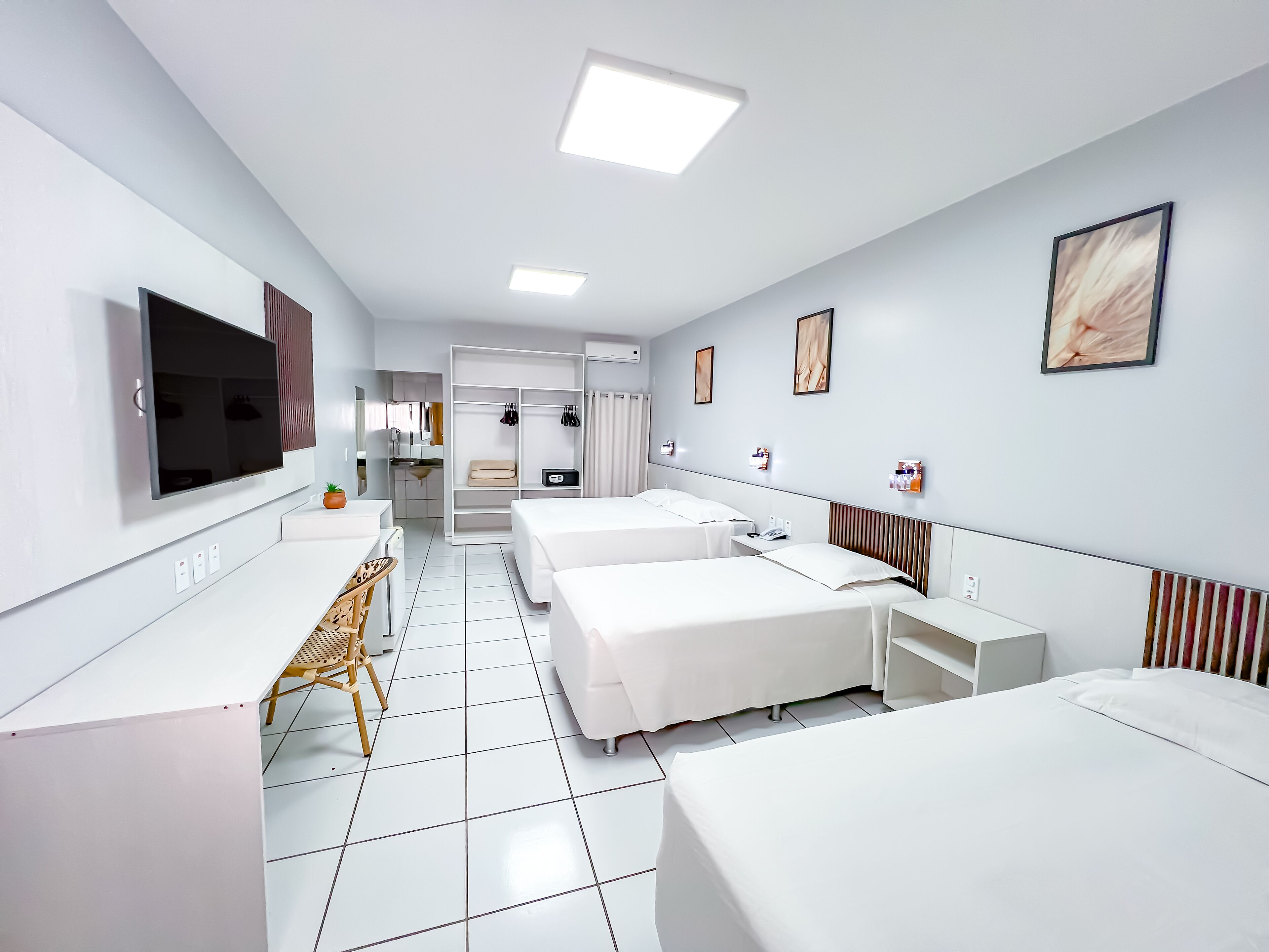 In-room safe, desk, blackout curtains, free cots/infant beds