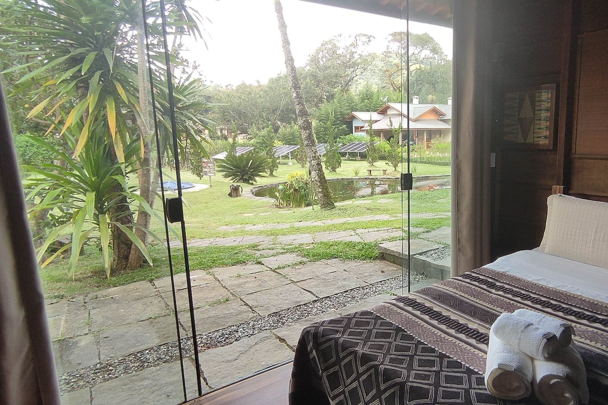 Elite Cabin, Sauna, Lakeside | Pemandangan dari bilik