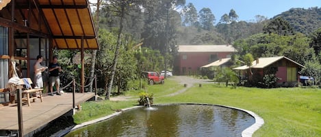 Vista para o lago