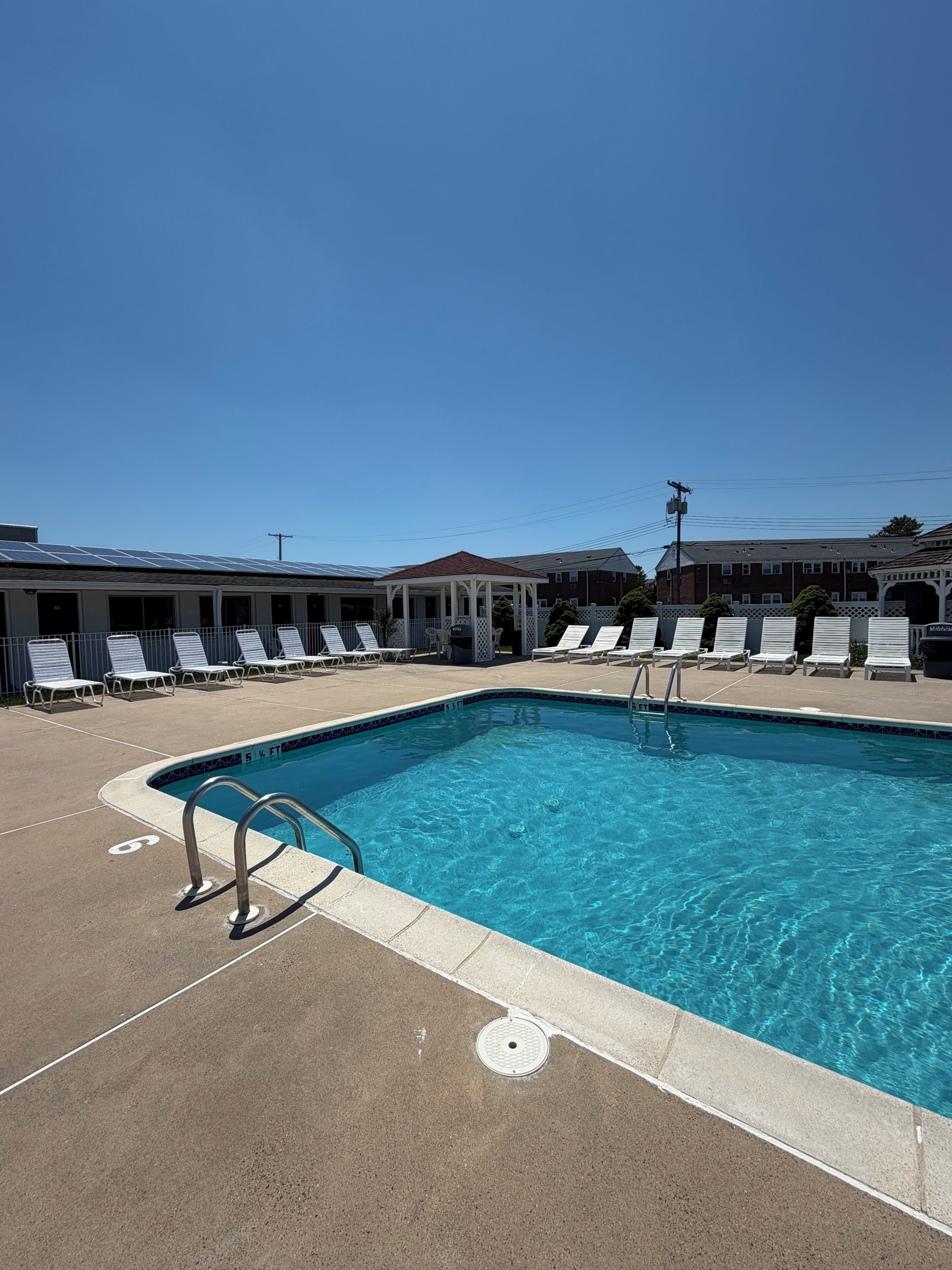 Seasonal outdoor pool