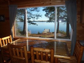 Cabin, 2 Bedrooms, Lakeside | View from room