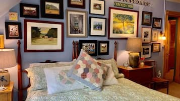 The Turret Suite | Egyptian cotton sheets, premium bedding, pillowtop beds, free WiFi