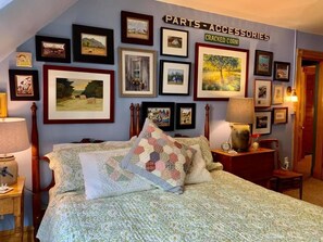 The Turret Suite | Egyptian cotton sheets, premium bedding, pillowtop beds, free WiFi