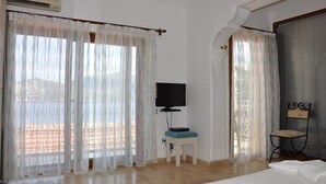 Rom – deluxe, sjøutsikt | Oppholdsområde
