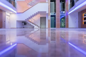 Interior entrance