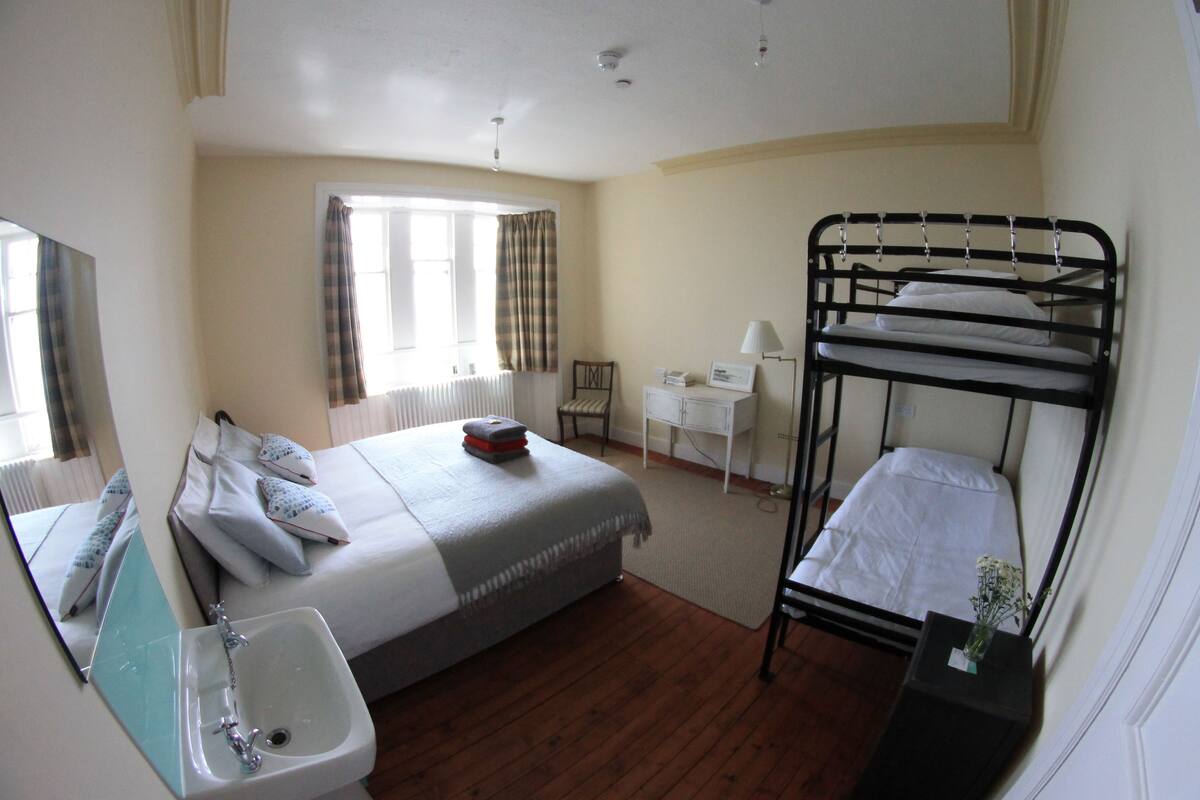 Familienzimmer, 1 Schlafzimmer, Meerblick, Meerseite