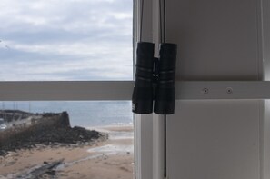 Utsikt mot havet/stranden