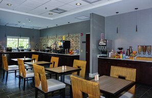 Free buffet breakfast