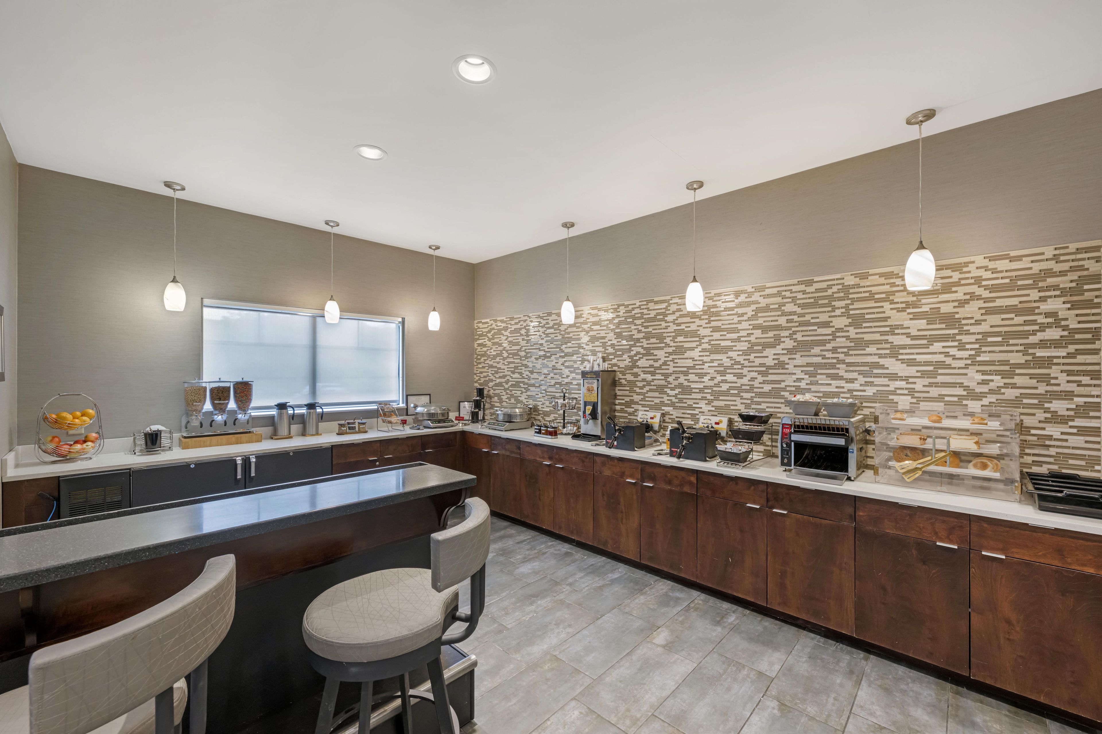 Breakfast area