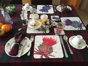 Breakfast area