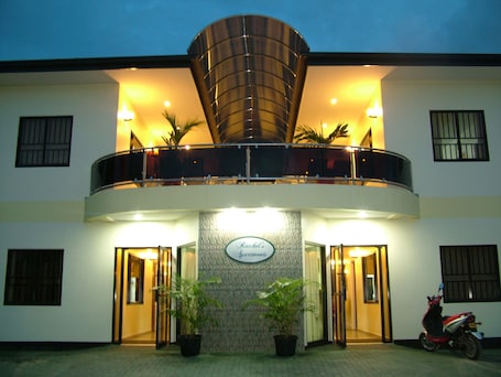 Exterior. Rachel's Apartments