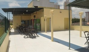 Terrace/patio - Pousada N. S. Fátima - Fortaleza (Fortaleza)