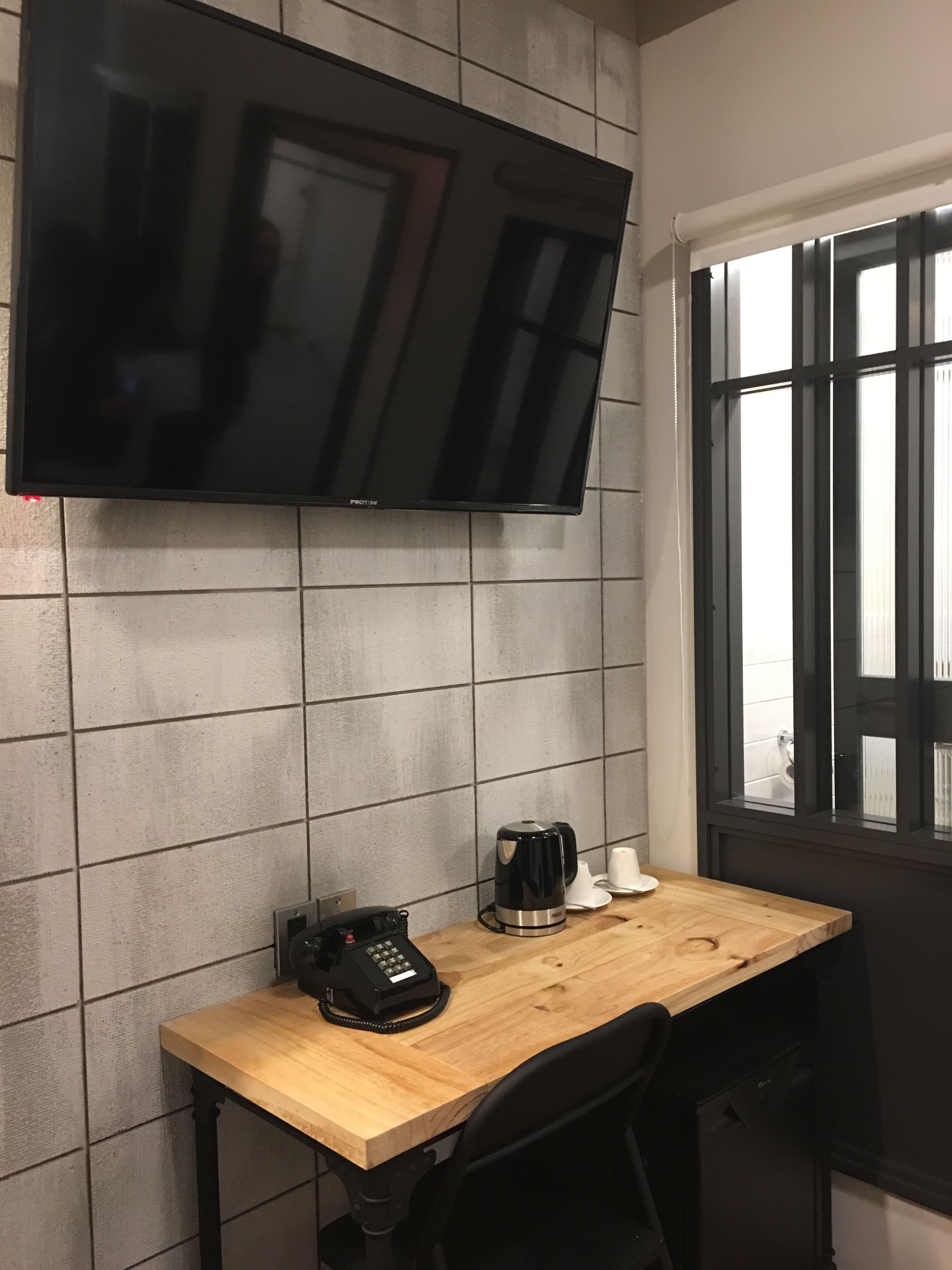 [1 coin hotel] elegant double room, no window | premium bedding, down duvets, minibar, in-room safe