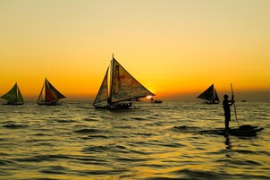 Beach nearby, white sand