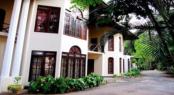 Façade de l’hébergement