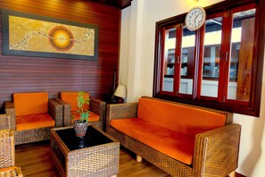 Sala de estar en el lobby