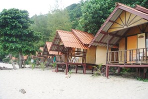 位於海灘上、潛水