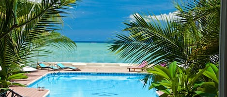 Panoramic Studio, 1 Bedroom, Kitchenette, Pool View | View from room