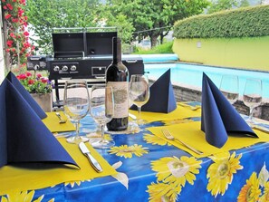 Frühstück, Mittagessen und Abendessen