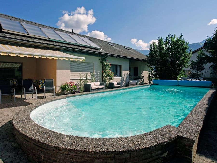 Piscina externa sazonal