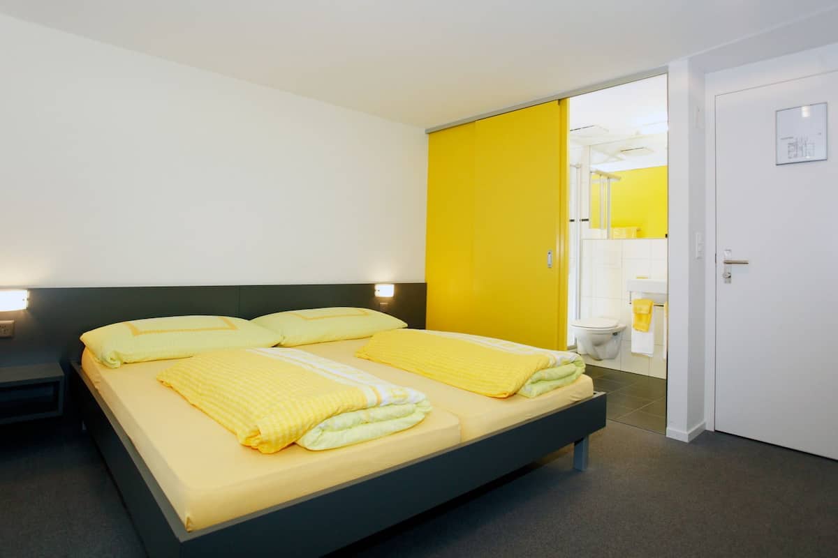 double or twin room, private bathroom | desk, blackout curtains, soundproofing, free cots/infant beds