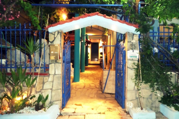 Entrada de la propiedad